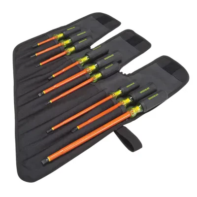 Exceeds the IEC 60900 and ASTM F1505 standards for insulated tools.  Complies with the IEC 60900 & ASTM F1505 standards.  Helps meet the requirements of OSHA 1910.331-335, NFPA 70E...