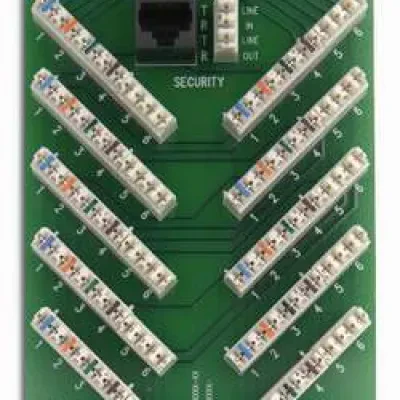 1 X 10 (6-Line) Bridged Telephone Expansion Board