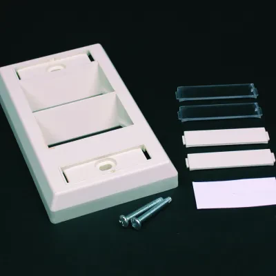 For mounting two CM2 Series modules or Pass and Seymour Activate Series devices modules. Lt Gray