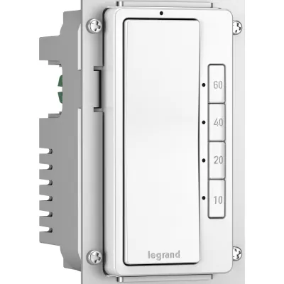 120V 600W Radiant 4-Button Timer, White
