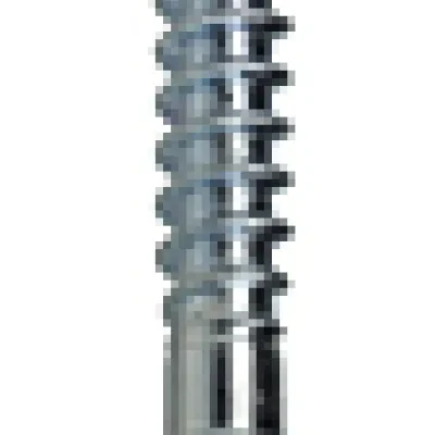 Bottom Mount Wood Drilling Rod Hanger, Steel material, 3/8 x 2-1/2 in. Size, 2-1/2 in. length, 3/8 in. rod size, Type 17 point style, 1/8 in. pre-drill size