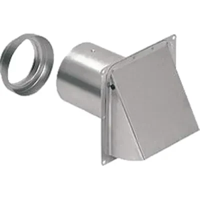 Wall Cap (Aluminum) for 3" round and 4" round duct