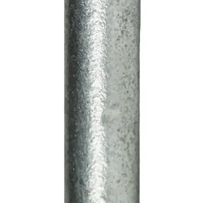 Drive Pin, 1 in. length, Flat head type, 1/4 in. head size, Steel material