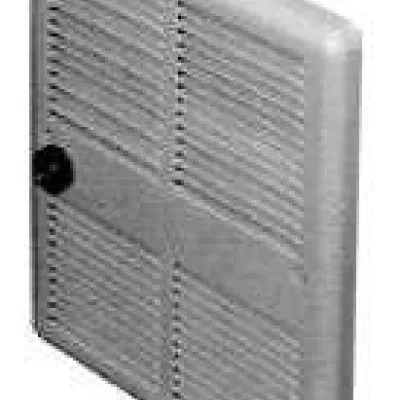 Midsized Fan Forced Wall Heater, Maximum Operating Temperature- 90 (Thermostat) DEG F 1 PH, 1500/1125 WTT, 240/208 V, Wall Mounting, Steel Housing Material, Dimensions- 9-1/4 Width...