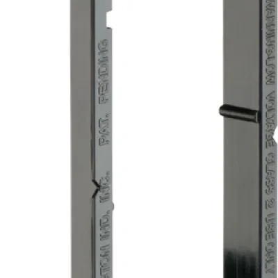 Low Voltage mounting bracket, single gang for installation on existing construction for class 2 wiring only.