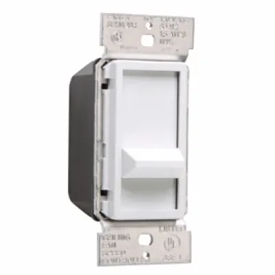 1.5A 3-Speed Slide De-Hummer Fan Control, White