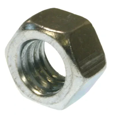 3/8-16 Hex Nut Steel Plain Finish
