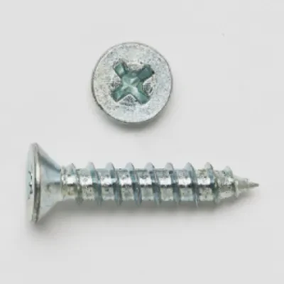 PECO FASTENERS 6 X 1 1/2 FLAT PHILLIP T/S 100 PER BOX