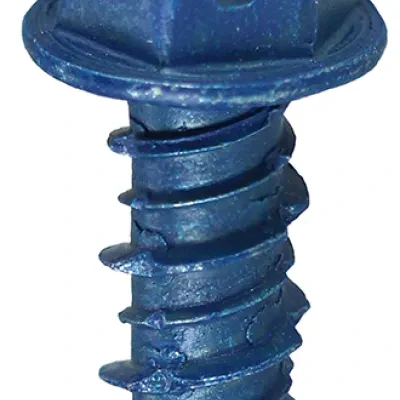 Hex Head Concrete Anchor System, 3/16 in. diameter, 1-3/4 in. length, Hi-Low thread type, 5/32 x 3-1/2 in. drill size, Ceramic Coated Blue finish, Drill included, 1/4 in. bit size,...