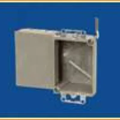 16.0 Cu. In. Single gang electrical box for use with nonmeatllic sheathed cable - Machine tapped device holes, rigid hard box construction, no distortion with high temperatures, sh...
