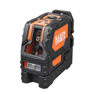 Laser Level, Self-Leveling Red Cross-Line Level and Red Plumb Spot, Laser Level with self-leveling, easy-to-read horizontal and vertical laser lines with plumb spot lasers to pinpo...