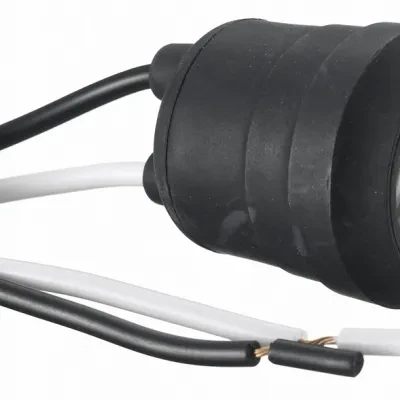 Hubbell Wiring Device Kellems, Lamp Holders and Sockets, Medium Base,Pigtail, 660W 250V, Rubber with Leads