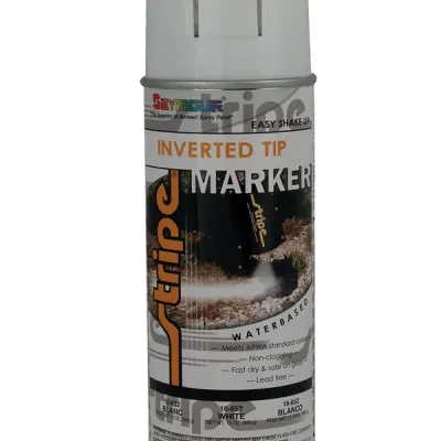 Stripe White Inverted Tip Marking Paint 16oz Can