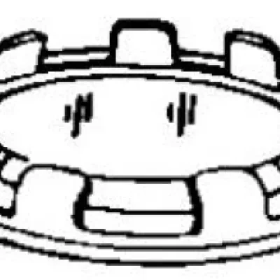MADISON, 1-1/4 SNAP-IN BLANK SNAP-IN BLANK FOR UNUSED BOX KNOCKOUTS, STEEL PLATED