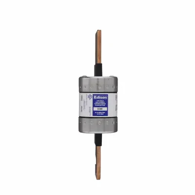 Eaton Edison ECNR fuse, Superior overload and cycling capabilities, 250 Vac, 125 Vdc, 300A, 200 kAIC, Non Indicating, Time delay, Current-limiting, Blade end X blade end, Class RK5