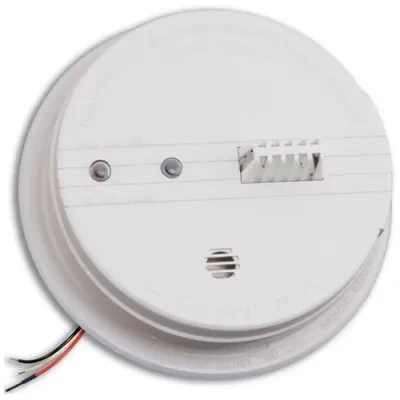 Kidde HD135F Firex Wire-In Heat Detector With Battery Back Up, Sensitivity: 135 DEG, Heat Sensor, 120 VAC Operating, Audio Alarm, Dimensions: 5 IN Diameter X 2 IN Depth, -20 To 100...