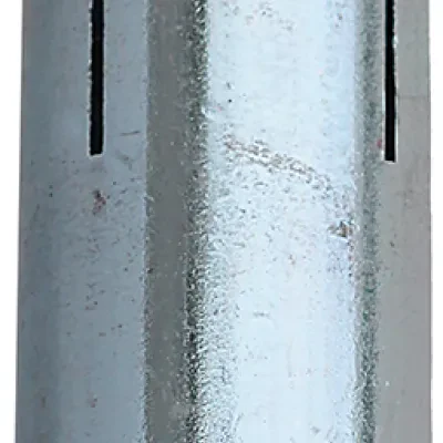 Drop in Anchor, 1-9/16 in. length, 1-9/16 in. minimum embedment depth, 3/8-16 in. thread size, 16 thread per inch, 1/2 in. drill size, Steel material, Zinc Plated Finish