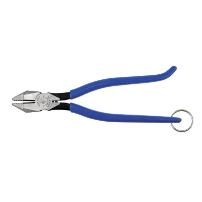 Ironworker's Pliers with Tether Ring, Ironworker's Pliers with split ring for tethering for fall protection when working at height