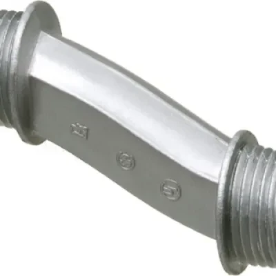 1/2" Off set nipple with 3/4" offset, zinc die-cast.