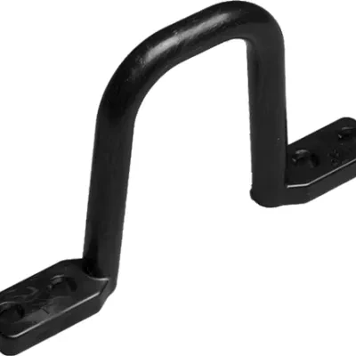 D-ring, non conductive smooth bearing surfaces for easy wire management designed with 2 mounting holes per side for several mounting methods. Space for wires is 2.25" x 2".