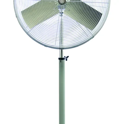 20" Unassembled Circulator, Pedestal Mount, Flow Rate- 3000 (High), 1100 (Low) CFM, Horsepower- 1/4 HP, 2.4 AMP, Speed- 2600 (High), 900 (Low) RPM, 120 V, 2 Speeds, 1 PH, AC Motor...