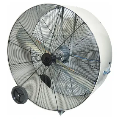 48 IN Direct Drive Portable Blower, Speed- 824 RPM, 120 V, 1 PH, 10.3 AMP, Wheel Diameter- 10 IN, AC Motor, Floor Mounting, High Density Polyethylene Housing, 3/4 HP