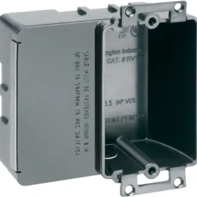 Shallow box for installation on Recreational Vehicles.