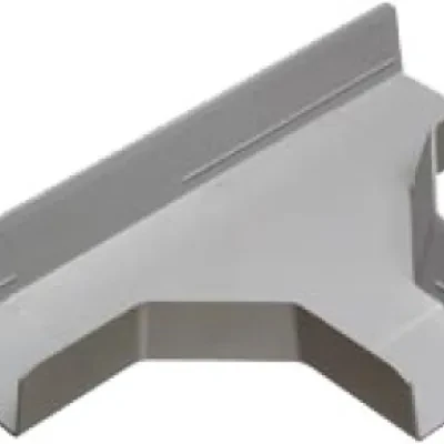 "T" shaped bracket for Arlington's T205. Used to run cable both left and right simultaneously.