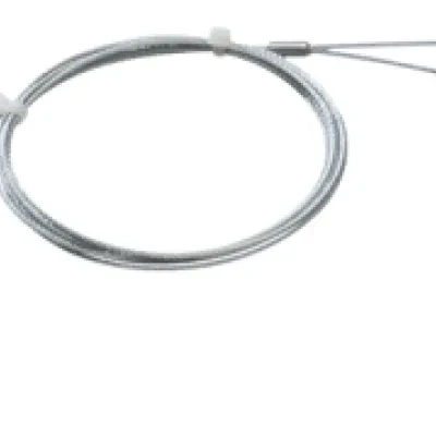 Galvanized braided support wire 18" Y kit with toggles. 5ft length. Holds up to 75lbs. .080 wire