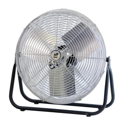 24" High Velocity Industrial Floor Fan 1/4 HP, 3 Speed, 120V