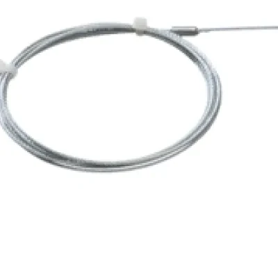 Galvanized braided support wire with toggle. 5ft length. Holds up to 75lbs. .080 wire
