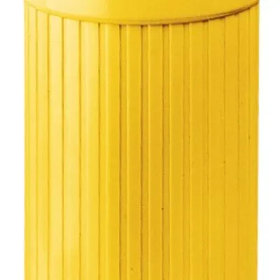 Locking Devices, Bryant Power Interrupting, Industrial, Female Connector Body, 60A 600V AC, 3-Pole 4-Wire Grounding, Non-NEMA, Screw Terminal, Yellow polycarbonate outer cover and...
