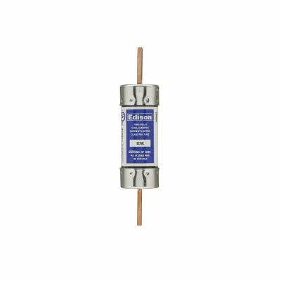 Eaton Edison ECNR fuse, Superior overload and cycling capabilities, 250 Vac, 125 Vdc, 200A, 200 kAIC, Non Indicating, Time delay, Current-limiting, Blade end X blade end, Class RK5