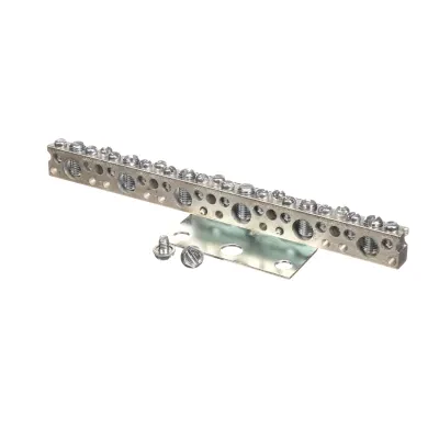 Siemens Low Voltage Residential Specialty Load Centers Miscellaneous Grounding bars (Al/Cu). Large connectors rated for (one 14-1/0, or 2-3 14-10), small connectors rated for (one...