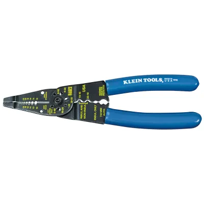 Long Nose Multi Tool Wire Stripper, Wire Cutters, Crimping Tool, Wire stripper easily cuts and strips 10-20 AWG solid and 12-22 AWG stranded wire