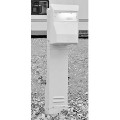 Midwest Electric’s metallic RV units are manufactured using 16-gauge, galvanized zinc-coated steel and NEMA 3R construction, which resists corrosion and fading and provides lasting...