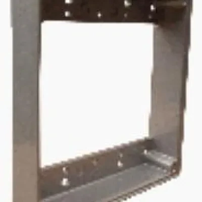 BWF EXR-2V 2-Gang Outlet Box Extension, Material: Metal, Size: 1 IN, Gray Color, Construction: Die-Cast, Cubic Capacity: 16.3 CU-IN, Knockouts: No, 4-9/16 IN Width X 1 IN Depth X 4...