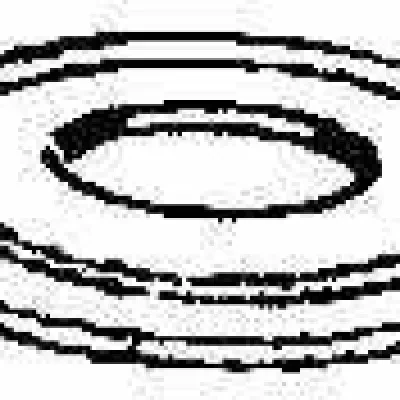 Reducing Flat Washer, Steel material, Zinc Plated Finish, 3/4 in. outside diameter, 1/2 in. inside diameter