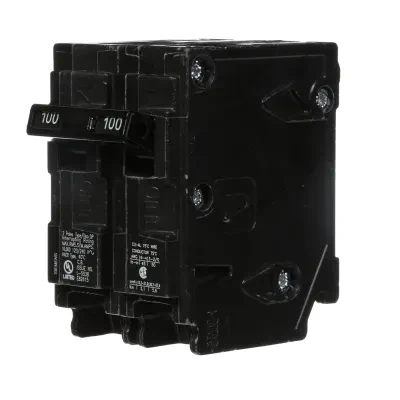 Siemens Low Voltage Residential Circuit Breakers Miniature Thermal Mag Circuit Breakers - Type QP/MP, 2-Pole, 120/240VAC are Circuit Protection Load Center Mains, Feeders, and Mini...