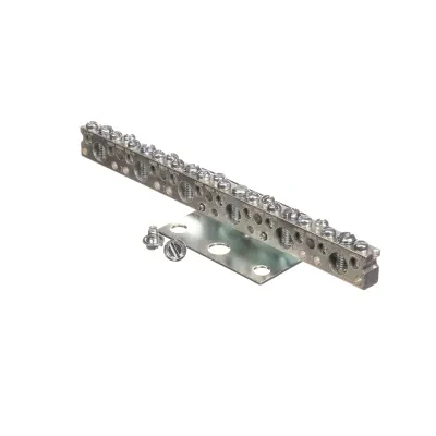 Siemens Low Voltage Residential Specialty Load Centers Miscellaneous Grounding bars (Al/Cu). Large connectors rated for (one 14-1/0, or 2-3 14-10), small connectors rated for (one...