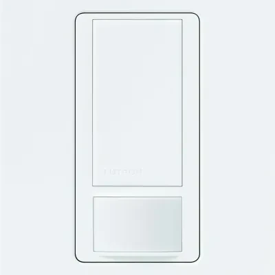 Maestro Occupancy-Sensing Switch, Single-pole, 120V/2A in white