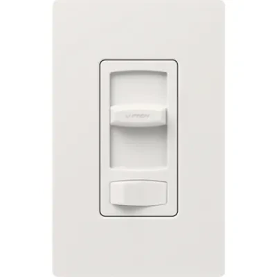Skylark Contour LED+ Dimmer, Incandescent/Halogen, 3-way/single-pole, 150W LED or 600W inc/hal in white