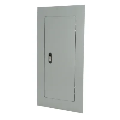 FAS-Latch front (Surface mounted). Dimensions (H x W) IN 38 x 20. Fits typical P1/P2 NEMA Type 1 panelboard enclosures 20 inch wide.