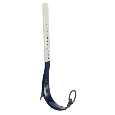 Tree and Pole Climbers with 1-9/16-Inch Gaffs, Secure sleeve and leg iron connection. Two slotted hex-head bolts with lock washers and barrel-type nuts join the steel sleeve and le...