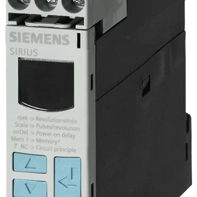 Digital monitoring relay speed monitoring from 0.1 to 2200 rev/min overshoot and undershoot AC/DC 24V DC and AC 50 to 60 HZ startup delay 1 to 900s tripping delayed 0.1 to 99.9s hy...