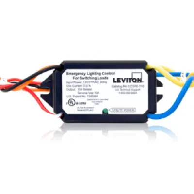 Emergency Power Control. Switching Loads Transfer and Shunt Relay. 120-277VAC. 10A. 60Hz.