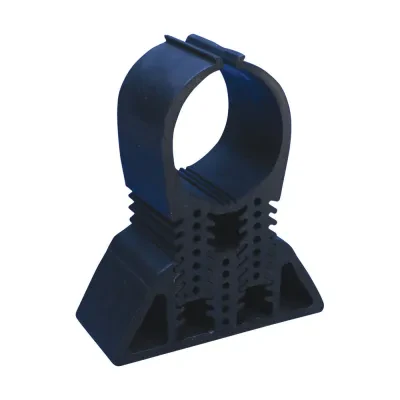 nVent CADDY Pyramid EZ Rubber-Based Adjustable Support, 4" Rigid/Pipe, 4.5" OD, 4"–6"