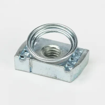 PECO FASTENERS 3/8 STRUT NUT TOP SPRING EG 100 PER BOX