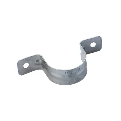 2 Hole EMT Conduit Strap 1/2" Steel