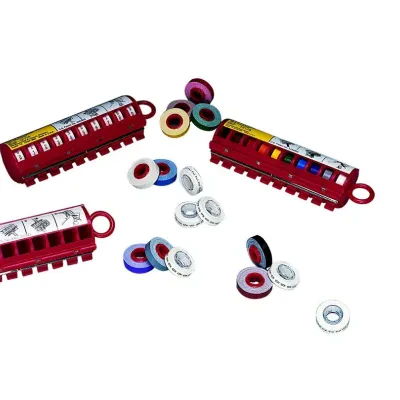 3M™ ScotchCode™ Wire Marker Tape Refill Roll SDR is available in ten NEMA colors, individual numbers and consecutive numbers, letters and symbols.